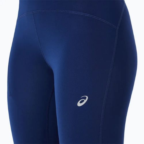 Colanți de alergat pentru femei ASICS High Waist Capri blue expanse