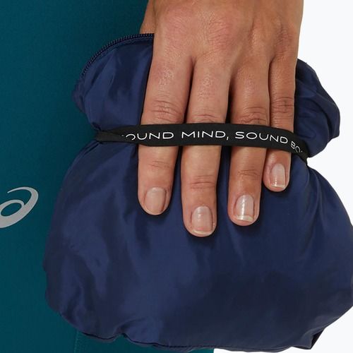 Geacă de alergat pentru femei ASICS Nagino Run Packable blue expanse