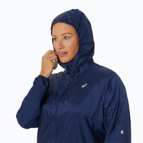 Geacă de alergat pentru femei ASICS Nagino Run Packable blue expanse