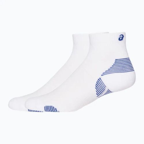 Șosete de alergat ASICS Cushion Run Quarter 2 pary brilliant white