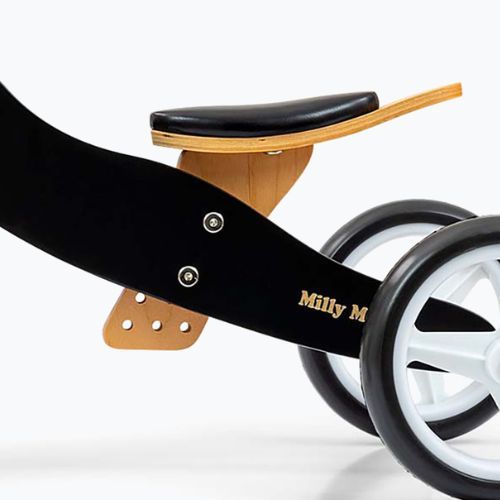 Bicicletă de echilibru cu trei roți Milly Mally Jake classic black