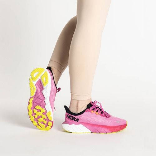Încălțăminte de alergat pentru femei HOKA Arahi 6 strawberry/black
