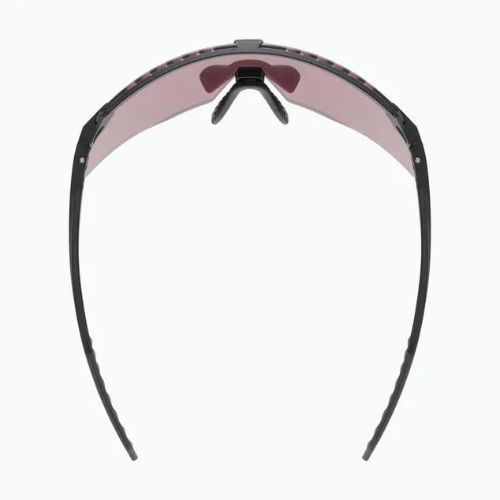 Ochelari de soare UVEX Pace Stage CV black matt/pushy pink