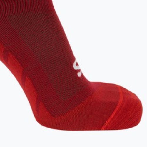 Șosete de alergat Salomon Speedcross Ankle red dahlia/black/poppy