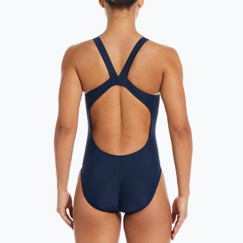 Costum de baie dintr-o bucată pentru femei Nike Fastback midnight navy