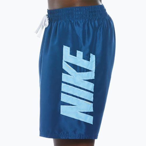 Pantaloni scurți de înot pentru bărbați Nike Big Block 7" Volley court blue