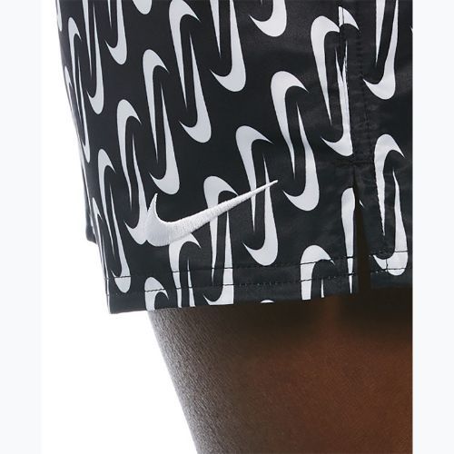 Pantaloni scurți de înot pentru bărbați Nike Swoosh Link 5" Volley black