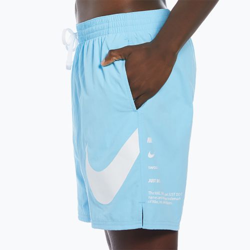 Pantaloni scurți de înot pentru bărbați Nike Specs 7" Volley aquarius blue