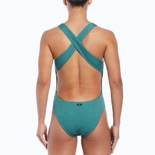 Costum de baie dintr-o bucată Nike Elevated Essential Pucker Crossback bicoastal