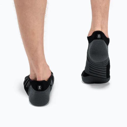 Șosete de alergat pentru bărbați On Performance Low black/shadow