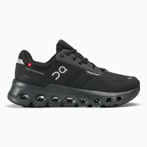 Încălțăminte de alergat pentru femei On Cloudrunner 2 Waterproof magnet/black