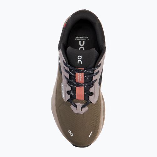Încălțăminte de alergat pentru femei On Cloudrunner 2 Waterproof olive/mahogany