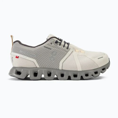 Încălțăminte de alergat pentru femei On Cloud 5 Waterproof pearl/fog
