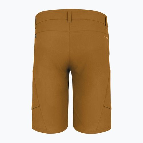 Pantaloni scurți de trekking pentru bărbați Salewa Puez DST Cargo golden brown