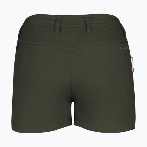 Pantaloni scurți de trekking pentru femei Salewa Puez DST Cargo dark olive