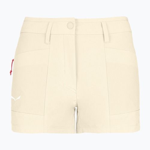 Pantaloni scurți de trekking pentru femei Salewa Puez DST Cargo oatmeal