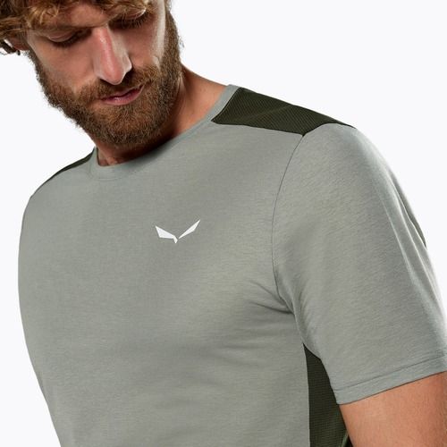 Tricou pentru bărbați Salewa Puez HYB Dry shadow