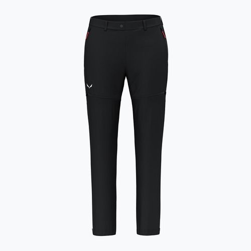 Pantaloni de trekking pentru femei Salewa Puez Talvena Talvena Dst 2/1 negru out