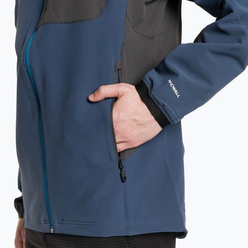 Geacă softshell pentru bărbați The North Face AO Softshell Hoodie shady blue/asphalt grey