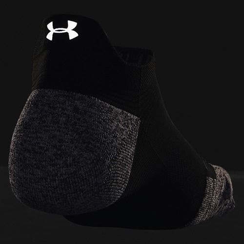 Șosete de antrenament Under Armour Ad Run Cushion 1Pk NS Tab black/pitch gray/reflective