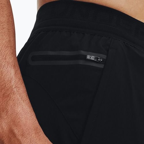 Pantaloni scurți pentru bărbați Under Armour Peak Woven 2in1 black/black
