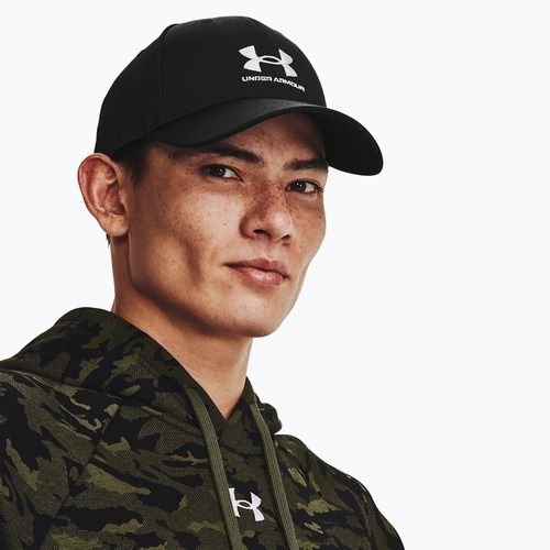 Șapcă pentru bărbați Under Armour Branded Lockup Adj black/white