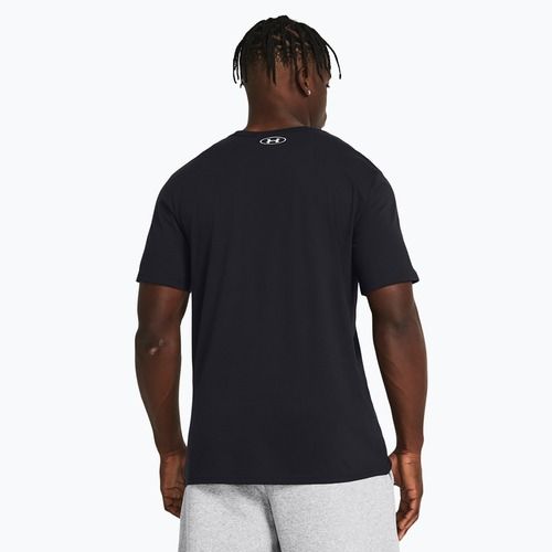 Tricou de antrenament pentru bărbați Under Armour GL Foundation Update black/red/white