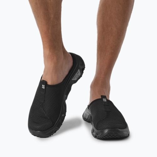 Papuci pentru bărbați Salomon Reelax Slide 6.0 black/black/alloy