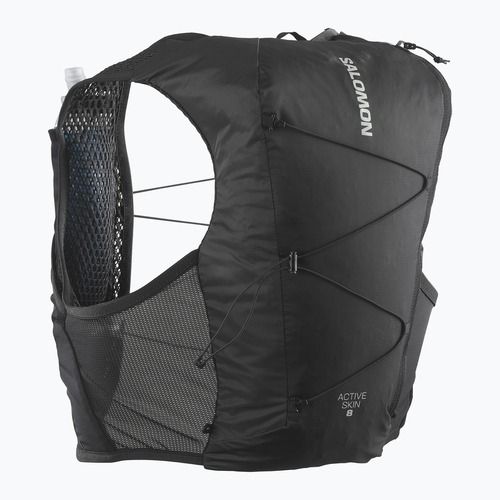 Vestă de alergare Salomon Active Skin 4 set black/metal