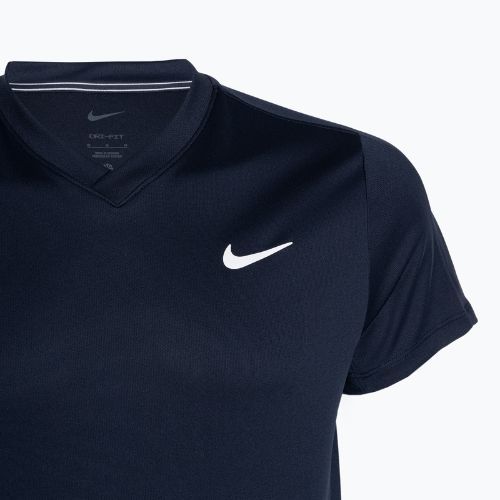 Tricou de tenis pentru bărbați Nike Court Dri-FIT Victory obsidian/obsidian/white