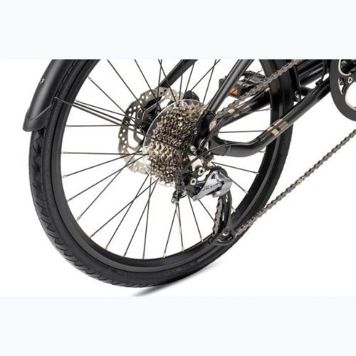 Bicicletă de oraș pliabilă Tern Verge D9 black