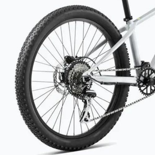 Bicicletă pentu copii Orbea MX 24 Team Disc silver/lime