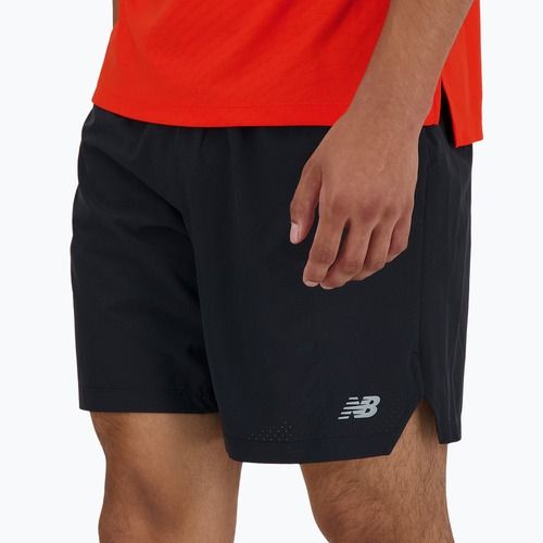 Pantaloni scurți de alergare pentru bărbați New Balance RC Seamless 7 Inch black