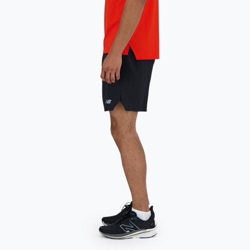 Pantaloni scurți de alergare pentru bărbați New Balance RC Seamless 7 Inch black