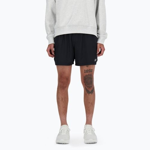 Pantaloni scurți de alergare pentru bărbați New Balance RC Seamless 5 Inch black