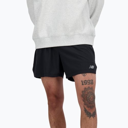 Pantaloni scurți de alergare pentru bărbați New Balance RC Seamless 5 Inch black
