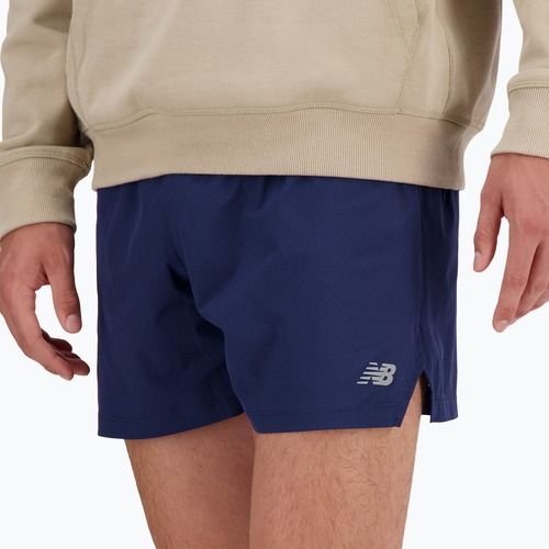 Pantaloni scurți de alergare pentru bărbați New Balance RC Seamless 5 Inch blue