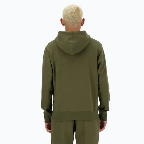 Bluză pentru bărbați New Balance Core Fleece Hoodie dark moss