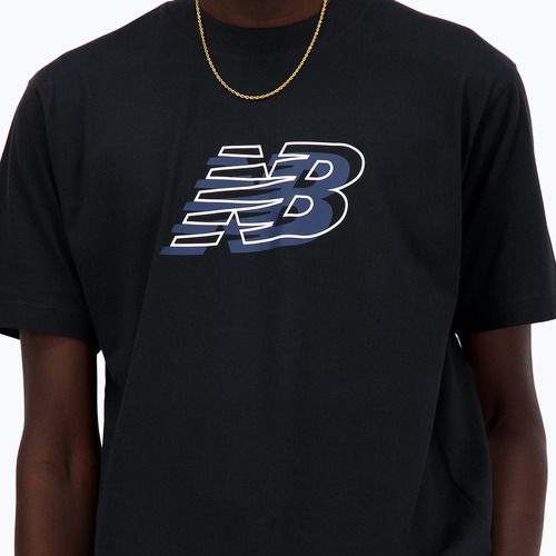 Tricou pentru bărbați New Balance Graphic black