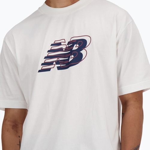 Tricou pentru bărbați New Balance Graphic white