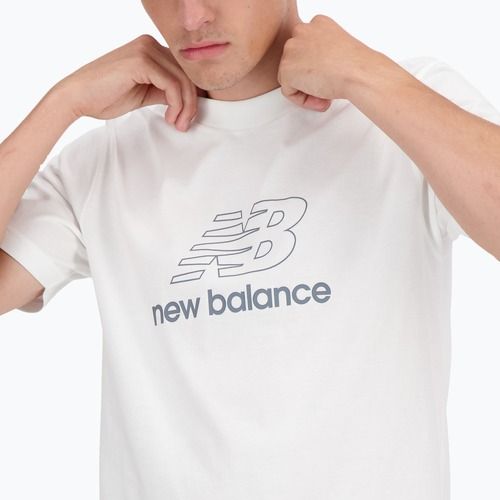 Tricou pentru bărbați New Balance Graphic V Flying white