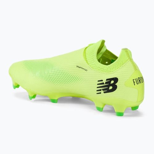 Încălțăminte de fotbal pentru bărbați New Balance Furon Destroy FG V7+ bleached lime glo