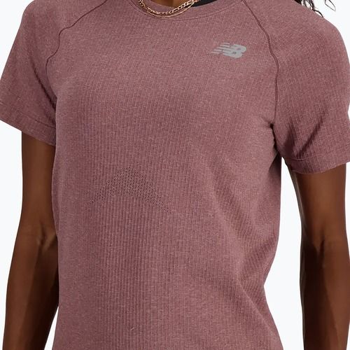 Tricou pentru femei New Balance Seamless licorice heather