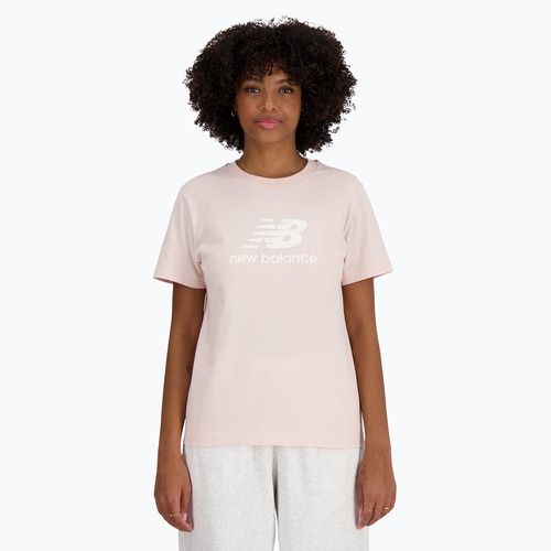 Tricou pentru femei New Balance Jersey Stacked Logo T-Shirt quartzpi