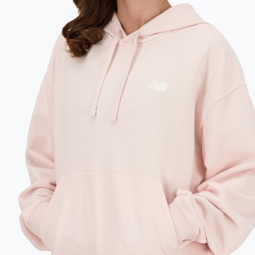 Bluză pentru femei New Balance French Terry Small Logo Hoodie quartzpi