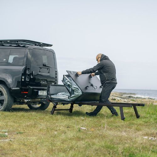 Cort pe cârlig 3-persoane Thule Outset Towbar dark slate