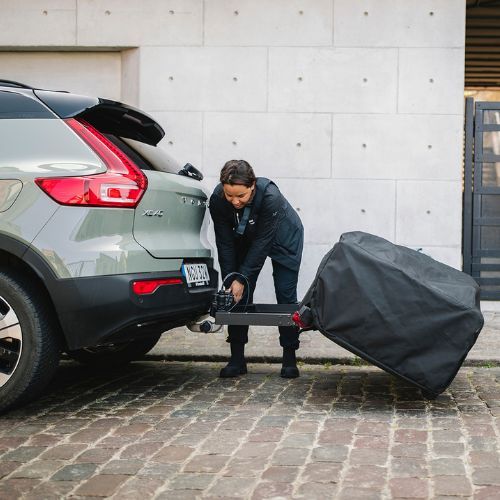 Cort pe cârlig 3-persoane Thule Outset Towbar dark slate