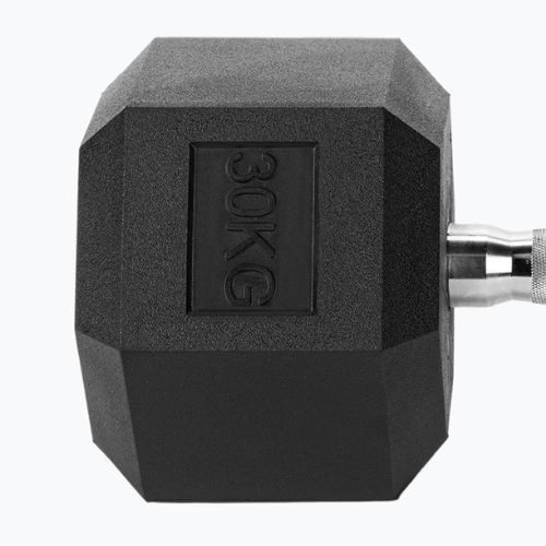 Halteră cauciucată XTREXO Hex 30 kg