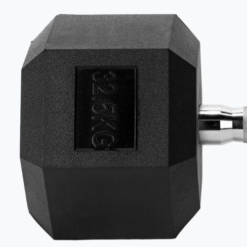 Halteră cauciucată XTREXO Hex 32.5 kg