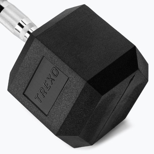 Halteră cauciucată XTREXO Hex 32.5 kg